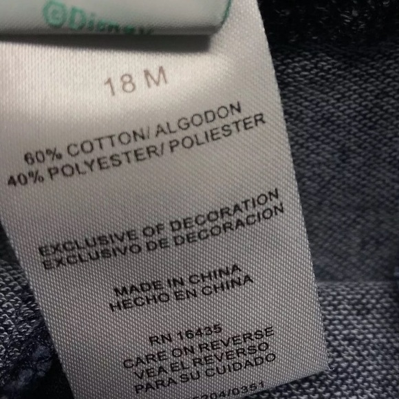 Disney Baby Blue Jean Pants 18M - Picture 5 of 5